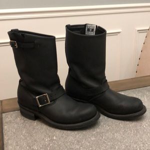 Black Frye boots
